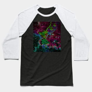 Black Panther Art - Glowing Edges 230 Baseball T-Shirt